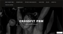 Desktop Screenshot of crossfitpbm.com